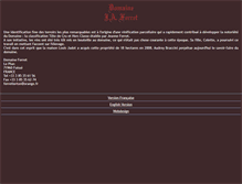 Tablet Screenshot of domaine-ferret.com